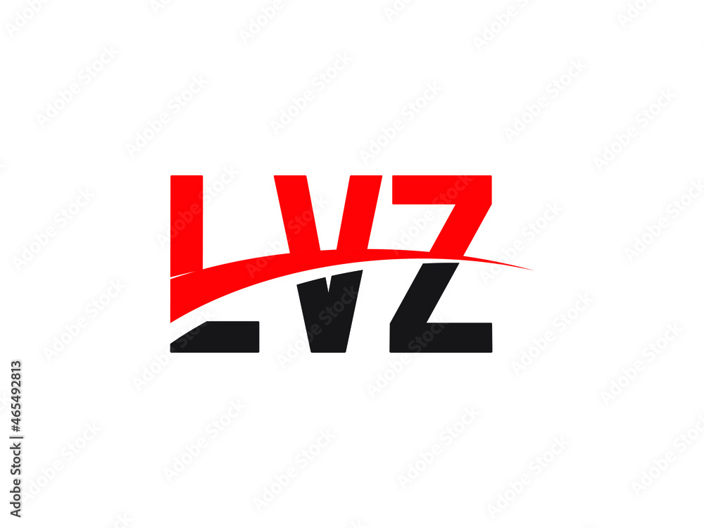 Obraz premium LVZ Letter Initial Logo Design Vector Illustration