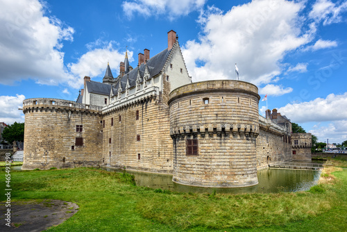 Castle of the Dukes of Brittany in Nantes, France photo