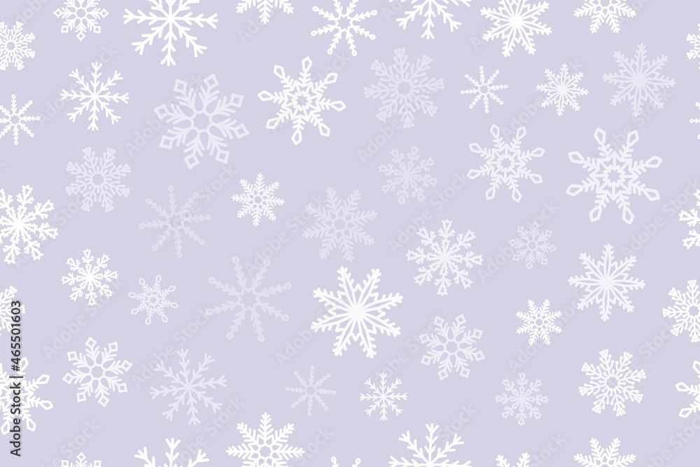 Christmas seamless pattern with snowflakes trendy pastel color Christmas seamless pattern with snowflakes trendy pastel color