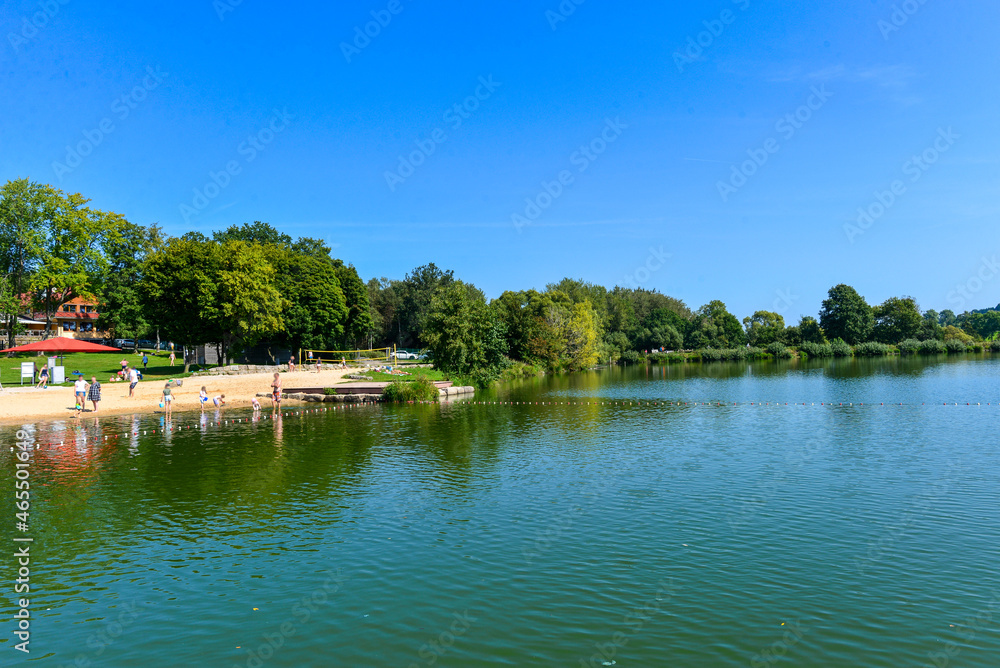 Nieder-Mooser Teich bei Nieder-Moos in Freiensteinau-Hessen