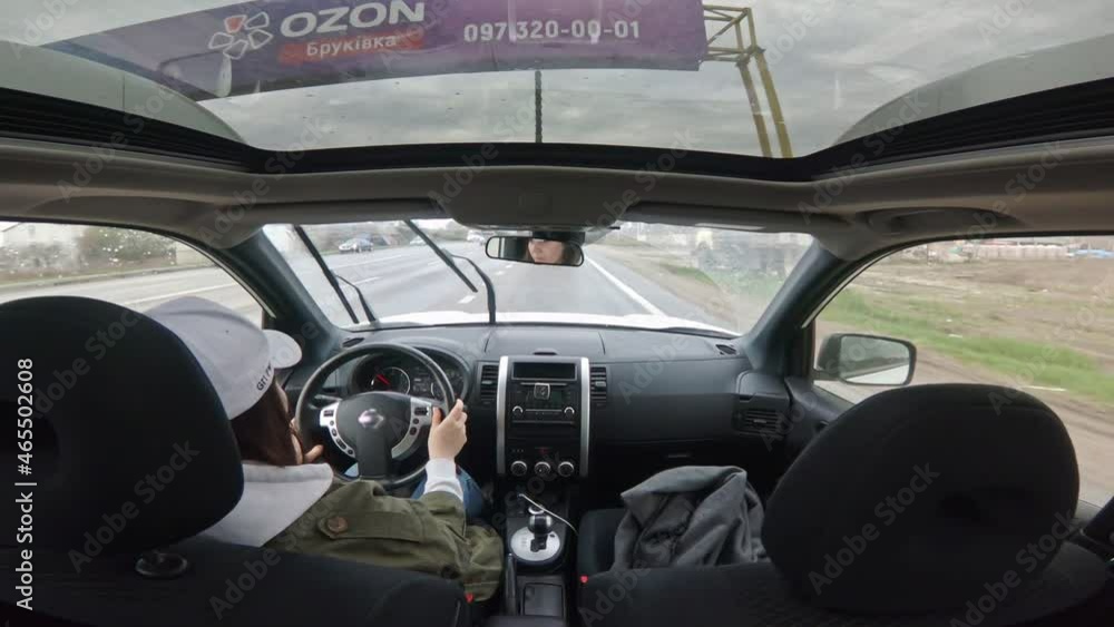 car driving concept woman steering wheel car driving concept woman steering wheel