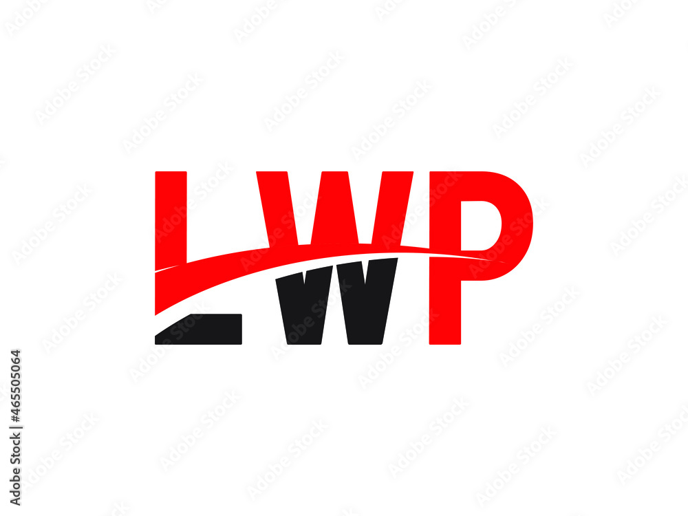 LWP Letter Initial Logo Design Vector Illustration LWP Letter Initial Logo Design Vector Illustration