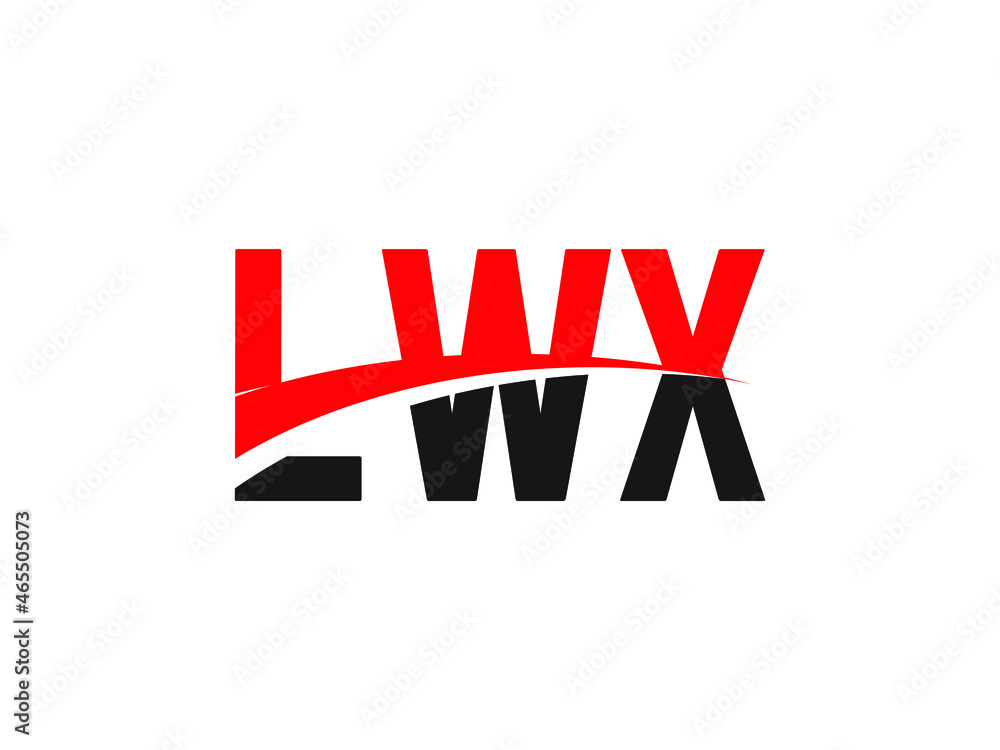 LWX Letter Initial Logo Design Vector Illustration LWX Letter Initial Logo Design Vector Illustration
