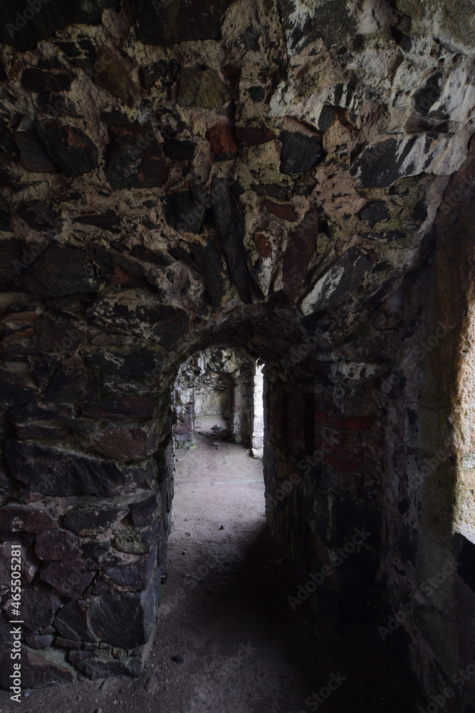 The interior of the fortress at the UNESCO World Heritage site of Suomenlinna Helsinki 