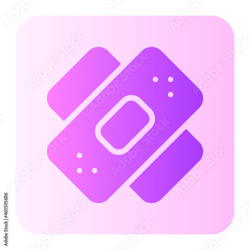 bandage gradient icon