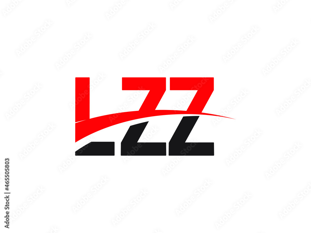 LZZ Letter Initial Logo Design Vector Illustration