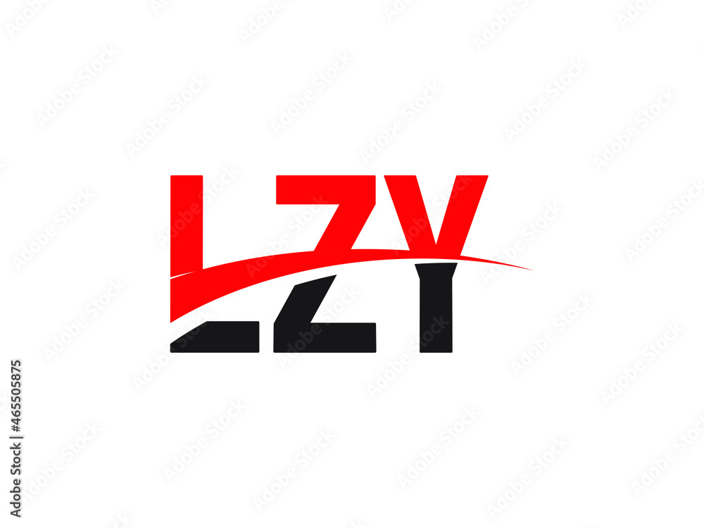 LZY Letter Initial Logo Design Vector Illustration LZY Letter Initial Logo Design Vector Illustration