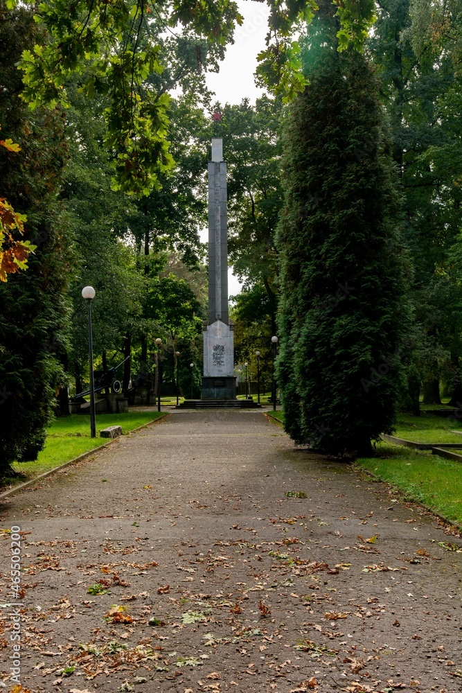 cmentarz żołnierzy armii czerwonej w Kaliszu