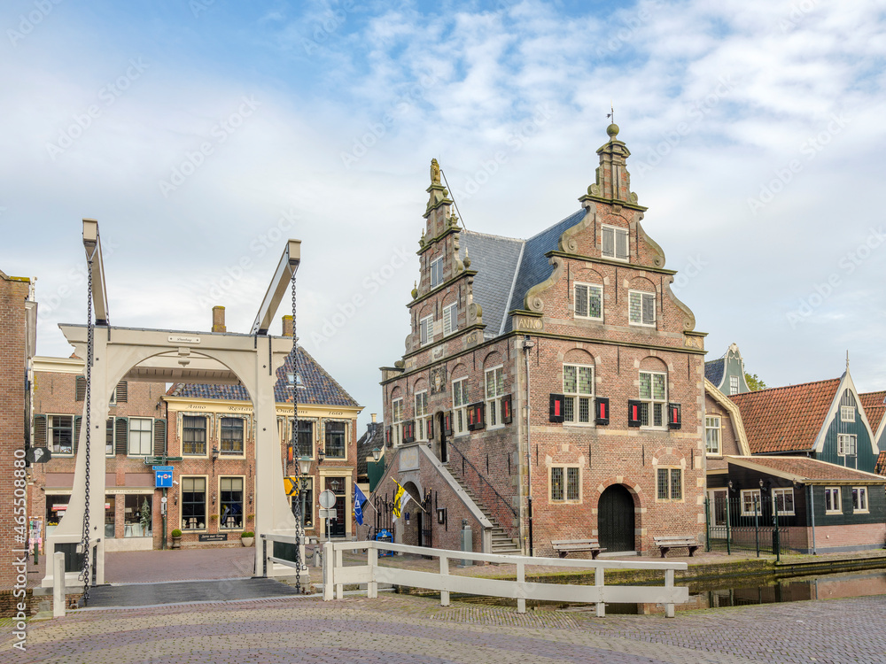 Obraz premium De Rijp, Noord-Holland province, THe Netherlands