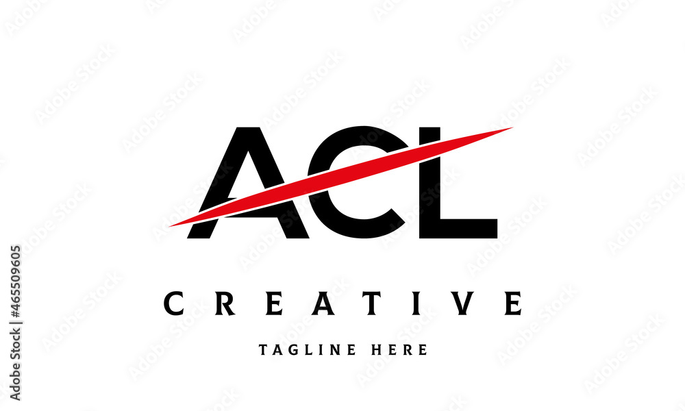 ACL creative three latter logo vector ACL creative three latter logo vector