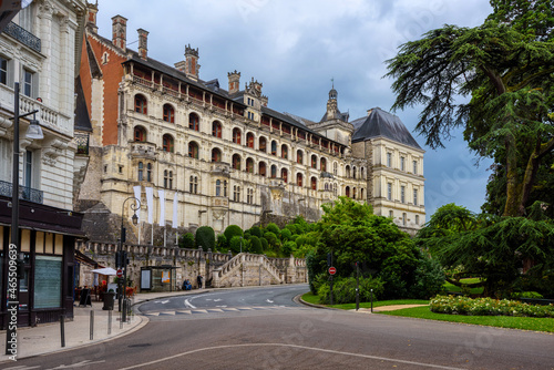 The Royal Chateau de Blois in Blois town, France