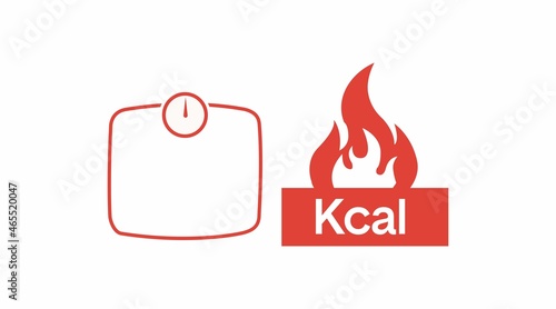 Calorie Burning Icon. Premium quality simple element in different styles from fitness icon collection.