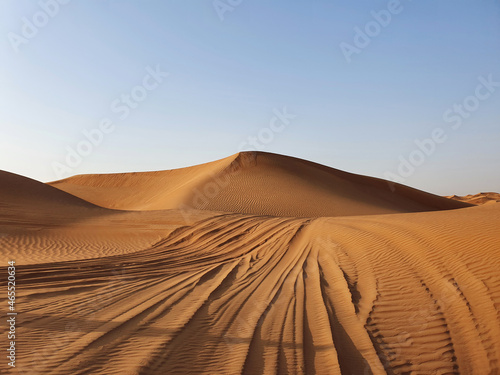 Sanddünen in der arabischen Wüste - Ras al Khaimah