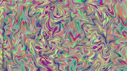 Liquid Abstract Design, Bright and Colorful