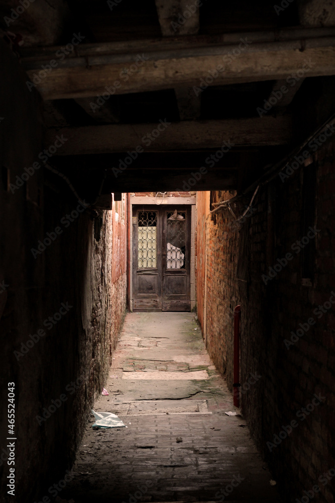 Old door in Venice