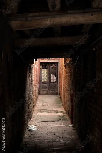 Old door in Venice