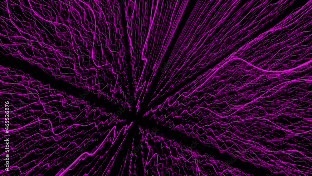 Fototapeta premium pink abstract background. pink pulses 8k