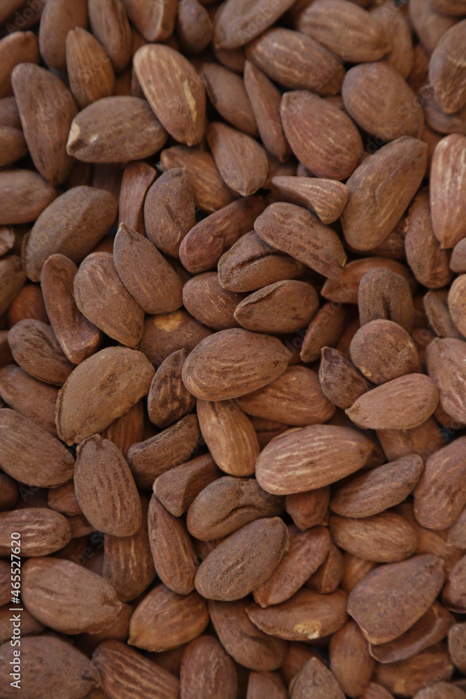 close up of almonds close up of almonds