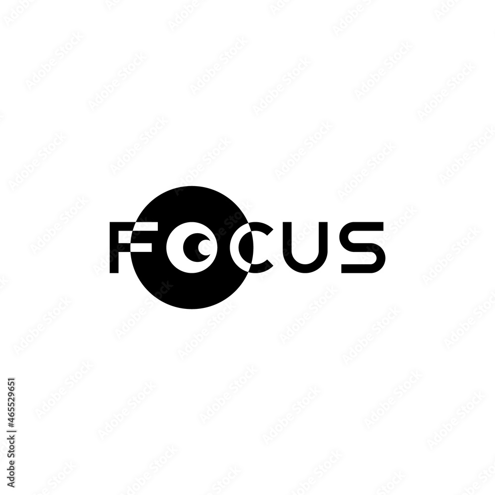 Focus text, company logo design. Focus text, company logo design.