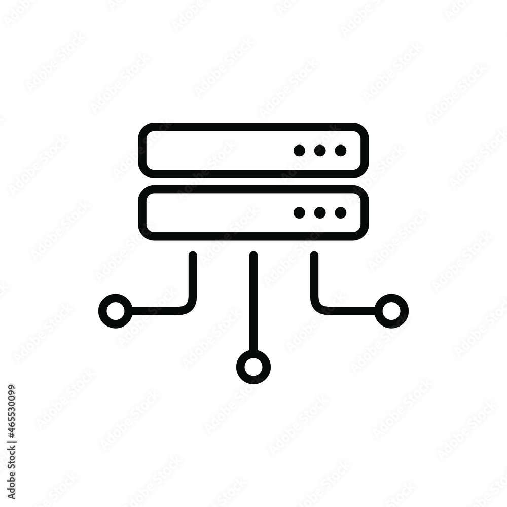 Networking icon vector graphic Networking icon vector graphic