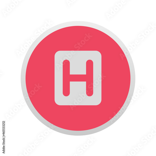 Hospital Sign - Sticker