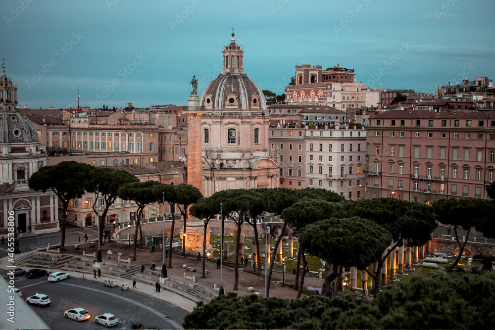 Twilight in Rome