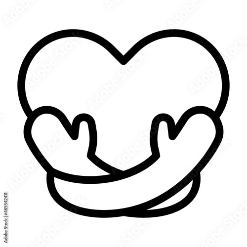self outline icon