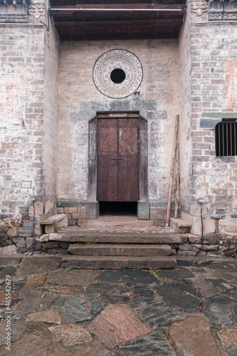 Scenery of Dingli Bay Ancient Town, Xinyang, Henan
