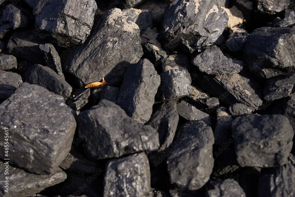 Natural hard coal texture for background - Coal industry Natural hard coal texture for background - Coal industry