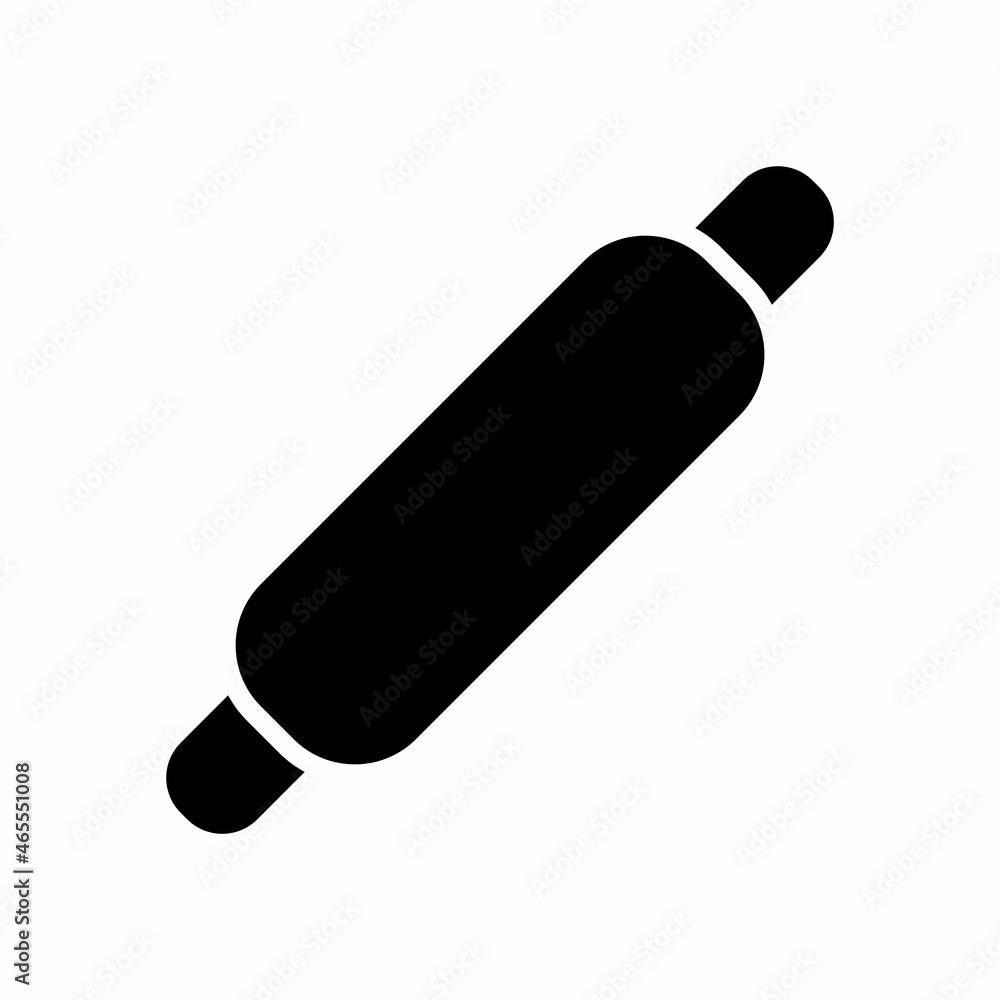Rolling Pin Icon Design Vector Template Illustration Rolling Pin Icon Design Vector Template Illustration