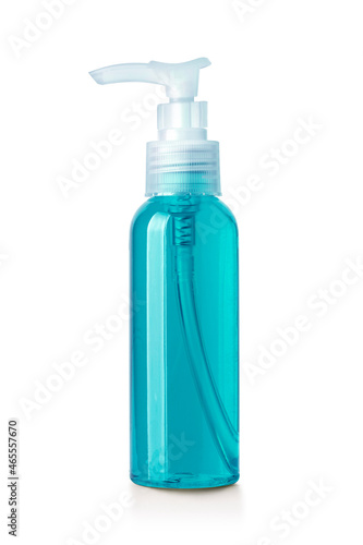 plastic bottle with dispenser