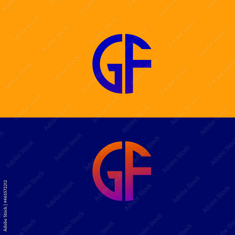 GF initial letter logo vector template | Creative modern monogram Circle logo
GF initial letter logo vector template | Creative modern monogram Circle logo