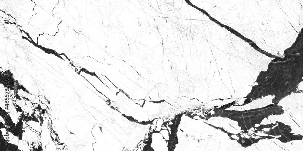 Black and White marble texture, Carrara marble background