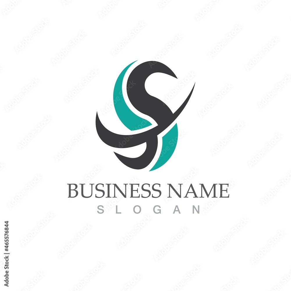 Business corporate S letter logo Business corporate S letter logo