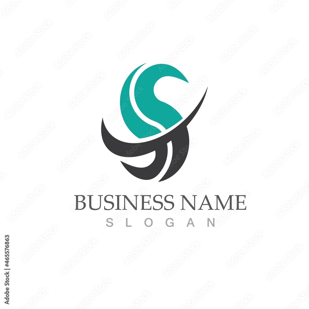 Business corporate S letter logo Business corporate S letter logo