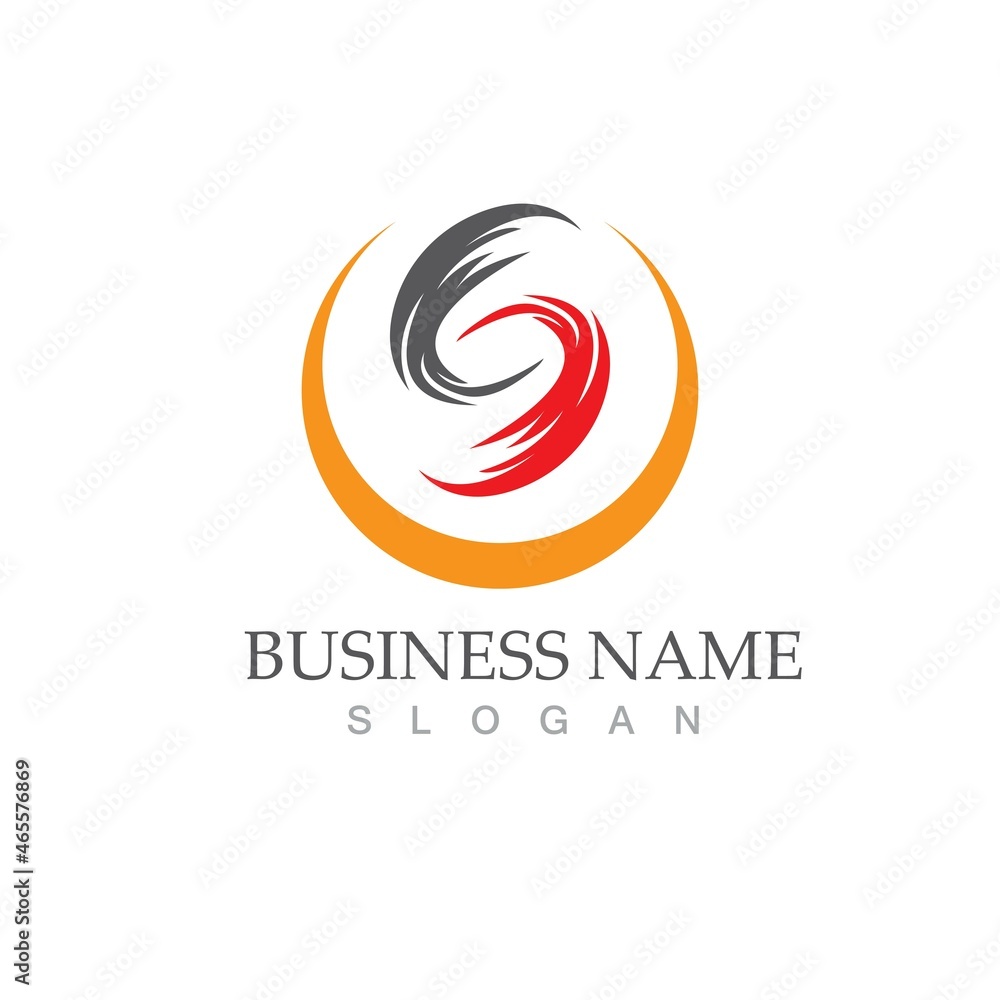 Business corporate S letter logo Business corporate S letter logo
