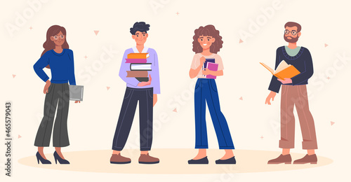 Collection of teacher