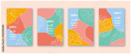 ナチュラルデザイン背景 グラフィック素材