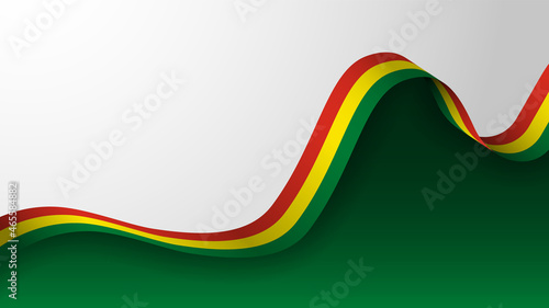 EPS10 Vector Patriotic Background with Bolivia flag colors. An element of impact for the use you want to make of it.
