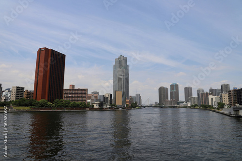 勝どき橋から見る隅田川（東京都中央区） © てっぴぃ