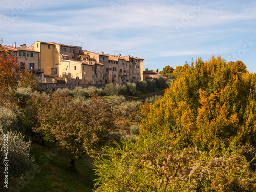 Italia,Toscana, Siena, il paese di Colle val d'Elsa.