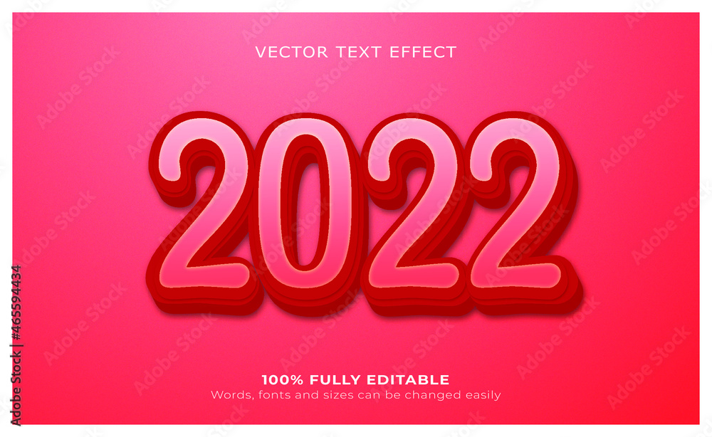2022 new year Premium Editable Text Premium Vector 2022 new year Premium Editable Text Premium Vector