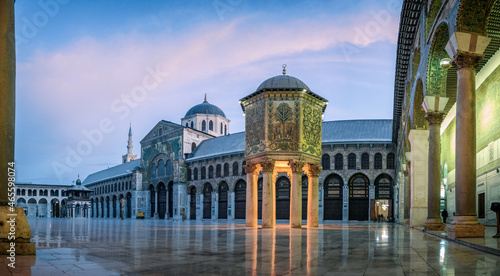 Fotografia Umayyad mosque In Damascus panorama