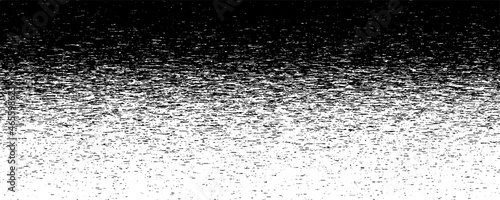 Background with a grainy TV noise effect. Abstract vector noise vanishing. Gradient Grunge Texture. Vector Illustration.