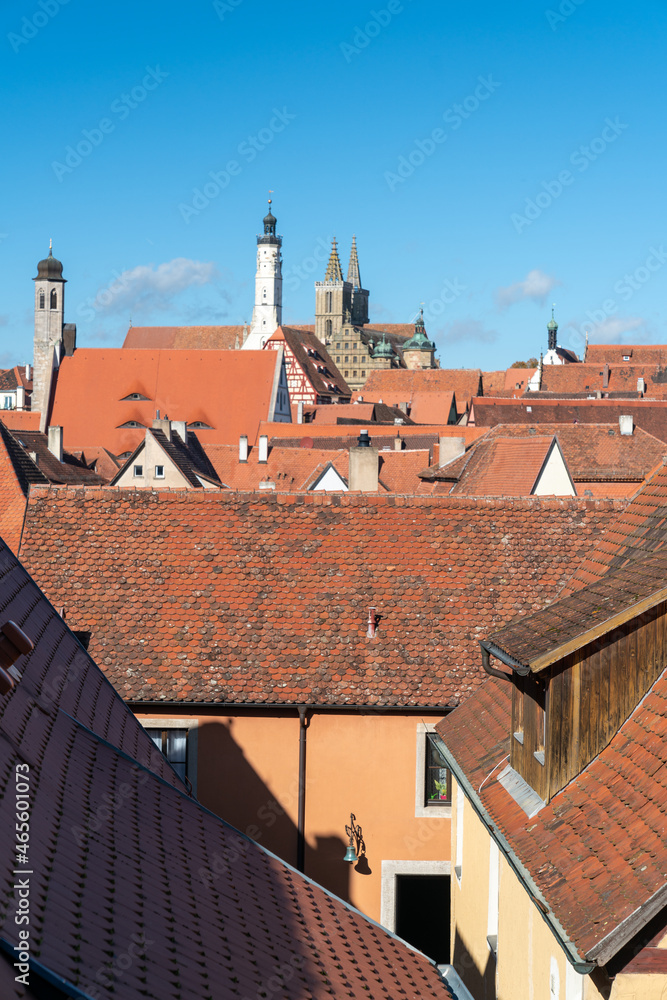 Altstadt Flair, Rothenburg ob der Tauber, Hausfassade