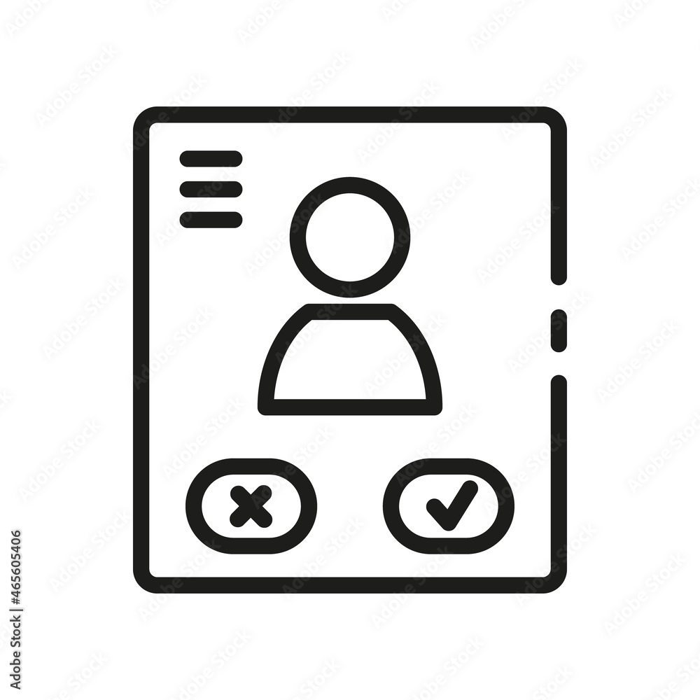 Login Outline Vector Icon. Illustration Of A Stroke Vector On A White Background. From App And Website. Login Outline Vector Icon. Illustration Of A Stroke Vector On A White Background. From App And Website.