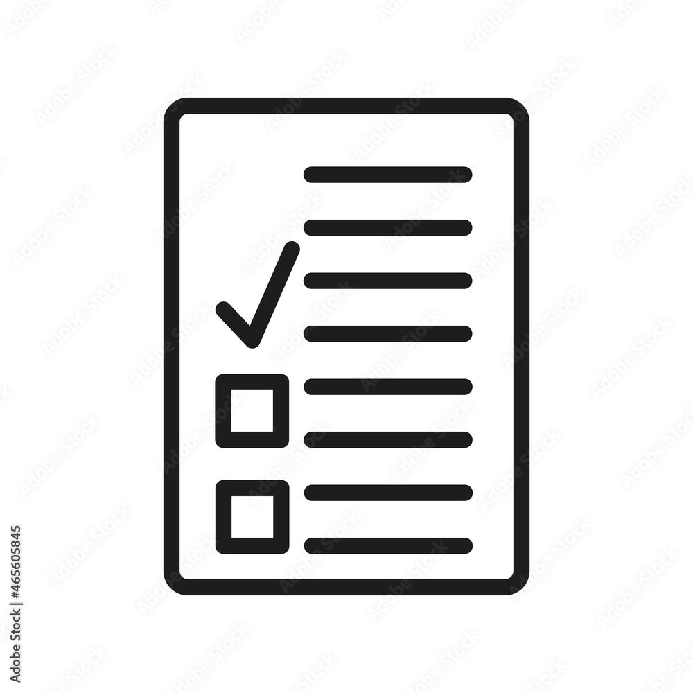 Outline Vector Icon Related Edit, Register, Subscription, Subscribe, Document