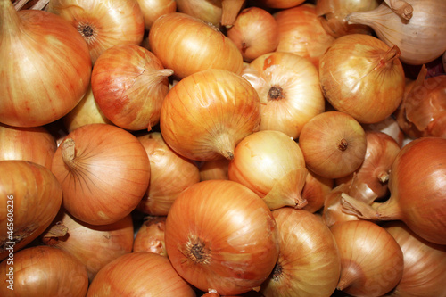 onions in a market