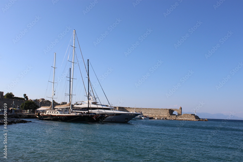 Yachten im Hafen