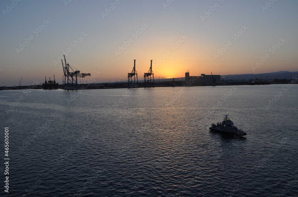The beautiful new port Limassol in Cyprus
